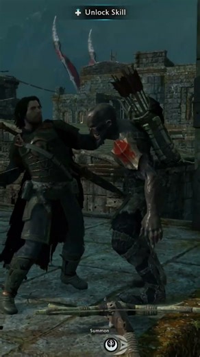 Stealth Kill So Clean It’s Illegal 😮 #middleearth #assassinstyle #shadowofwar #gamingshorts