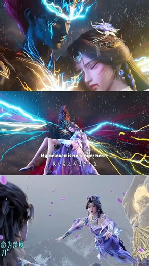 🔥 Martial God Asura Anime | Chu Feng’s Second Form Unleashed to Save Zi Ling 😨