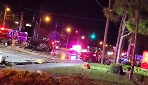 BREAKING: Eight people were injured in a bad crash on Indiantown Road near Pennock Lane in Jupiter. What we know: https://bit.ly/2C8Xx3A Courtesy: Elias Tamariz | CBS 12 News