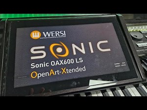 Wersi Sonic OAX600LS : Allens Music Organ & Keyboard Showcase 22
