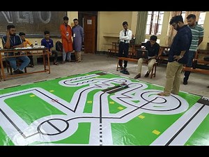 Line Follower Competition 2024 Highlights at Notre Dame College | LFR