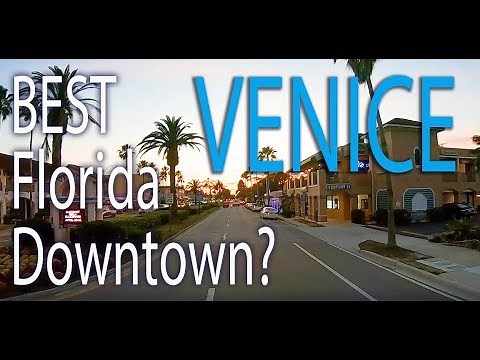 Venice: Florida. A Driving Tour of the Beautiful Downtown and Beach