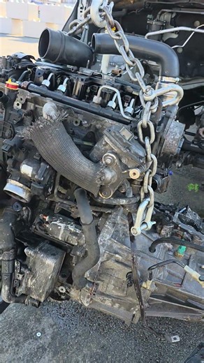 Renault Master engine disassembly #automobile #mechanik #route #france