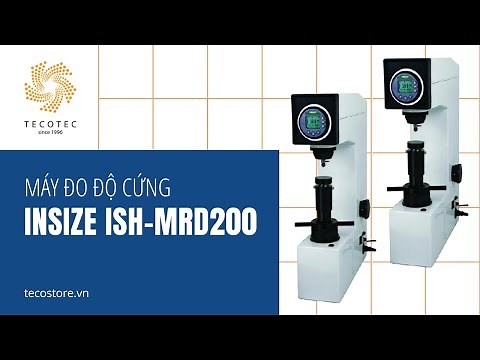 TECOSTORE hướng dẫn sử dụng máy đo độ cứng Insize ISH-MRD200