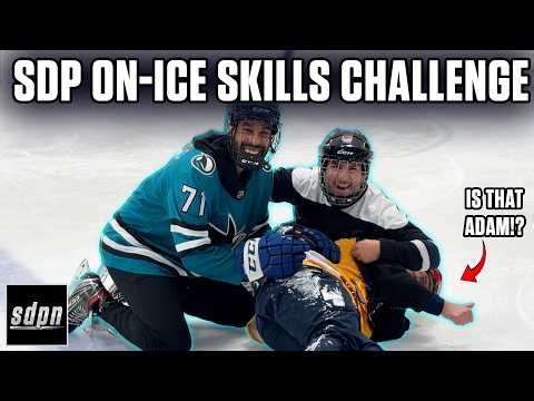 The Steve Dangle Podcast On-Ice Skills Competition! | Virtual 5k