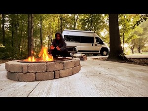 Living In My Van| I Spent 48 Hours At A Resort Campground |Day 1| Ep.49