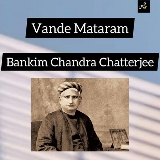 Indian National song 'VANDE MATARAM' is written by-