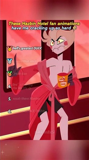 These Hazbin Hotel fan animations have me cracking up so hard 🤣.#HazbinHotel#animations#fu