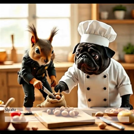 Miniature Heist 🥜➡️🍲 Chef Pug's Insane Nut Speedrun! | Animated Short