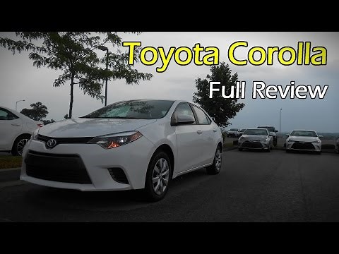 2015 / 2016 Toyota Corolla LE: Full Review
