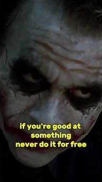 Joker's most badass lines in the movie The Dark Knight! #shorts #usa #movie #dc