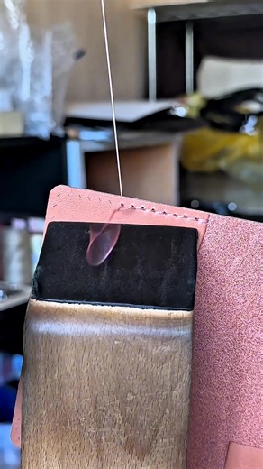 Handcrafting a Leather Business Card Holder #asmr #leathercraft #fblifestyle | Torross Leather Craft