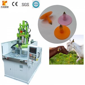 [Hot Item] Factory Price Animal Ear Tag Making Machine/Plastic Vertical Injection Molding Machine