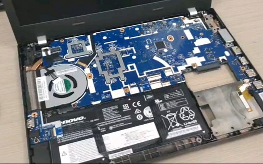 联想Thinkpad E450 笔记本电脑拆机教程及更换电池处理方法。