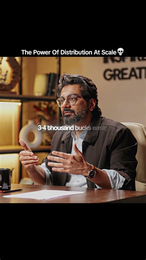 The Power Of Distribution At Scale 💀 #thinkschool #podcast #ganeshprasad