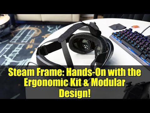 Steam Frame: Hands-On with the Ergonomic Kit & Modular Design!
