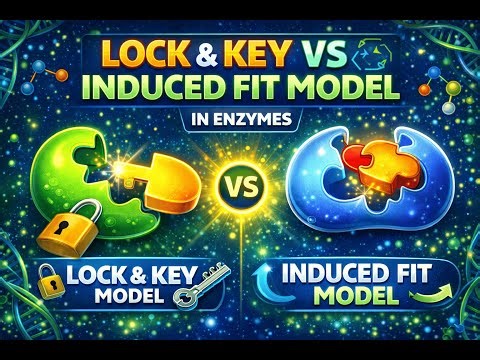 Lock and Key model vs Induced fit model