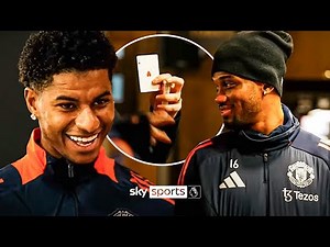 Man Utd players shocked by Steven Frayne's trickery! 🤯🃏