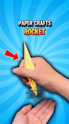 How to Make a Hand Launched Sticky Note Rocket 🚀 with Insanely Loud #shorts