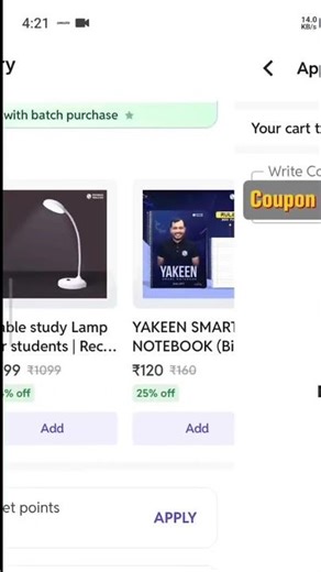 UJASIN0001 PW coupon code #PW #coupon code #t #trending PW batch of 2026 2027