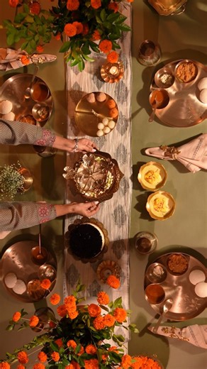 As the harvest draws near, the table becomes a place of gathering, of slow afternoons, shared feasts, and stories passed around with warm hands. It is a season that calls loved ones home and invites old traditions to be relived. Our handcrafted curation of brass and kansa serveware and tableware is made for these special moments, where every platter carries more than food and every meal becomes a ritual. Thoughtfully crafted and timeless in spirit, these pieces are meant to be part of your harve