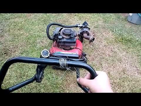 Turbocharged lawnmower