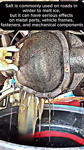 Due to the Salt That Was Sprinkled Corrosion Explained #shorts