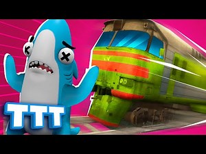 You can't escape the killer trains in Gmod TTT!