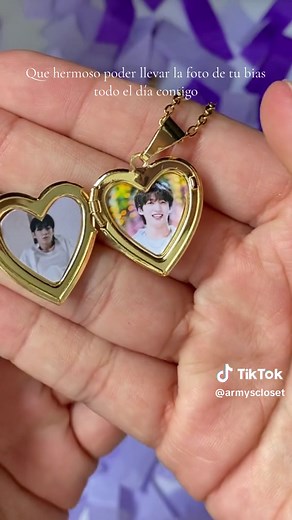 Collar Corazon Jungkook - Regalo Exclusivo para Fans de BTS en Colombia