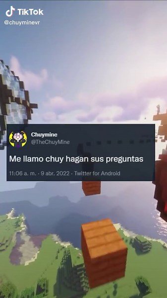 Preguntas y Respuestas con Chuy: Un Vtuber en Minecraft | TikTok