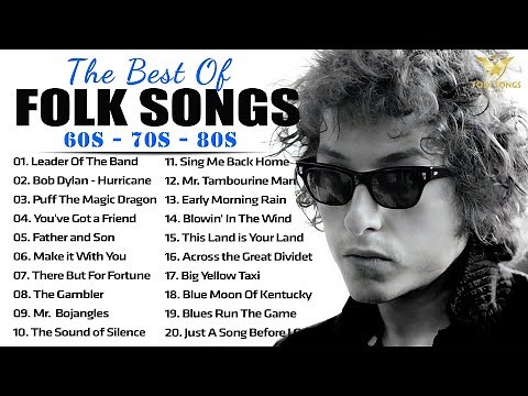 20 Great Classic Folk & Country Songs - Folk & Country Music Collection 60's 70's 80's
