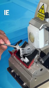 Interesting Engineering on Instagram: "The automatic cryostat freezes the sample then makes microscope-ready thin slices. : @biomedlabtraining"