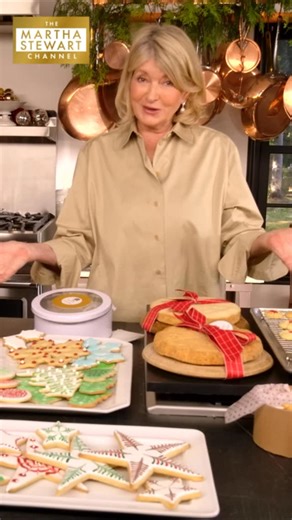 Martha Stewart on Instagram: "Tune-in to learn how to make all my favorite holiday cookie recipes to share with your family and friends this holiday season. All month long on The Martha Stewart Channel, available on all your favorite streaming platforms."