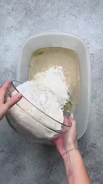 Refrigerator Pizza Dough — no knead, keep it in the fridge for 2 weeks!