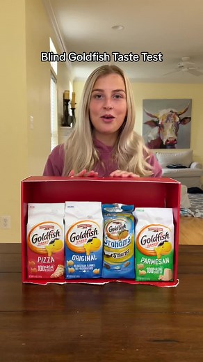 Blindfolded Goldfish Taste Test Challenge | Guess The Flavors!