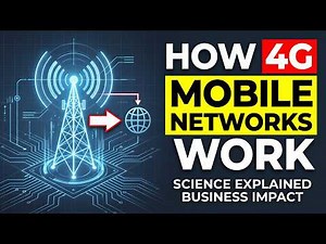 How 4G Mobile Networks Work 📶 How Your Phone Gets Internet Anywhere