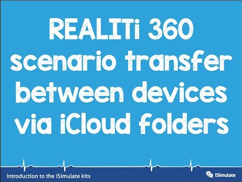 REALITi 360: Sharing Scenarios via iCloud Scenario Folder