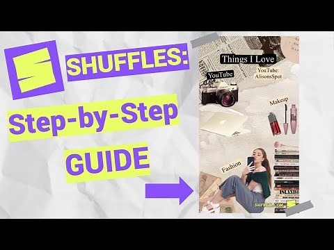 How To Use The SHUFFLES By Pinterest App | Step-by-Step Guide + Tips For Aesthetic Moodboards!