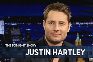 【双语字幕】【肥伦今夜秀】贾斯汀·哈特利 (Justin Hartley) 做客，谈狗在疫情期间给她梳理毛发后几乎认不出来了_哔哩哔哩_bilibili