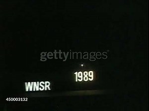 Times Square New Year's Eve ball drop (1988-1989) [From Getty images]