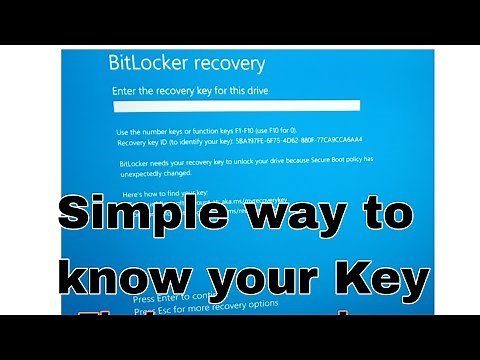 Bitlocker Recovery || Personal Laptop || How to Recover || Microsoft Windows 10 #Bitlocker