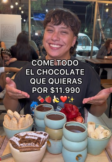 Delicioso Fondue de Chocolate en Santiago