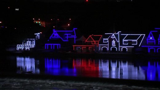 Boathouse Row's iconic lights will finally turn back on next month