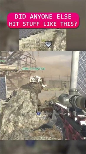 Clips like this were so tuff back in the day.. (MW3 Sniping)