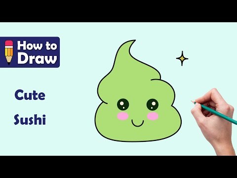 [#2/9] Learn to Draw Adorable Sushi Art! 🍥 Perfect for Beginners 🖍️ #DrawingFun #KawaiiSushi