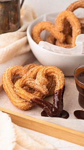 You’re all the cinnamon to my churros 🫶 These will be the best churros you’ve ever made, so go and get frying for your loved ones this Valentine’s day ❤️ Plus these churros are unsuspectingly vegan! Link to the recipe in my bio or here: https://zhangcatherine.com/vegan-churros/ . . . #churro #cinnamon #churrosconchocolate #streetfood #fried | Catherine.desserts