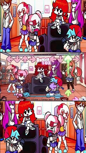 Friday Night Funkin' Doki Mixes (DDLC FNF Mod) It's Natsuki VS BF in Singularity