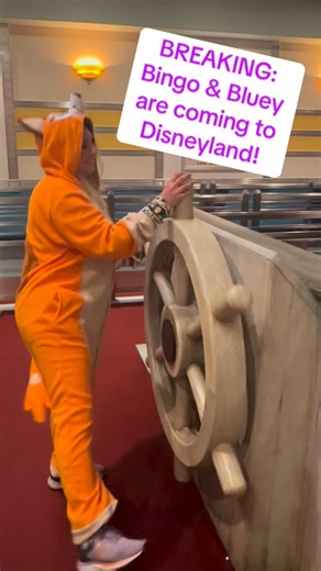 👑 Sara Katz-Scher 🚀 on Instagram: "It's a BIG DAY for BLUEY NEWS!!! Not only did Disneyland give us dates for Bingo and Bluey's character meet and greet at the parks, but they also announced a BRAND NEW Bluey show for the Fantasyland theatre! This is HUGE news for the Disneyland resort, which has not had a full production in the Fantasyland theatre since Mickey and the Magical Map closed in 2020. They've used the stage for a number of things seasonally, but this 1,800 capacity theater being us