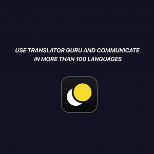 6K views · 40 reactions | Does it seem impossible to know so many languages? Maybe – use the Translator Guru app.  Translator Guru transforms your smartphone into a real-time translator for 100+ languages.  Ideal for travelers, language enthusiasts, and professionals seeking seamless communication. It's time to start using an app that can make your life easier. Download it here https://apps.apple.com/app/translator-guru-voice-text/id1458104794 | Guru Apps | Facebook