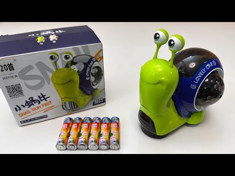 Unboxing Electric Snail | Rolling Toy, Rescue Vehicle, Police Car, Remote Control Racing Car